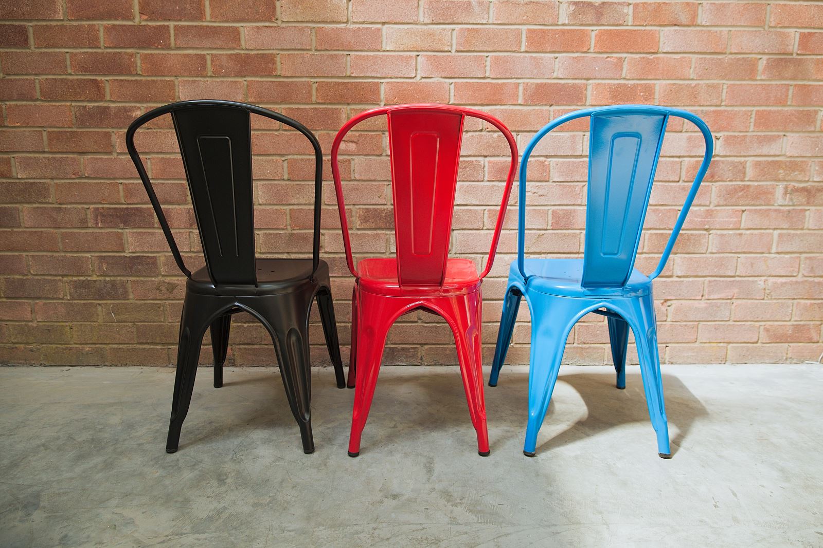 Цветни метални столове за столове - Trent Мебели