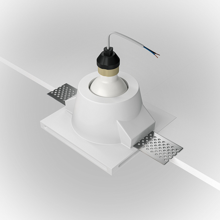 Maytoni Technical Downlight Gyps Modern DL001-1-01-W