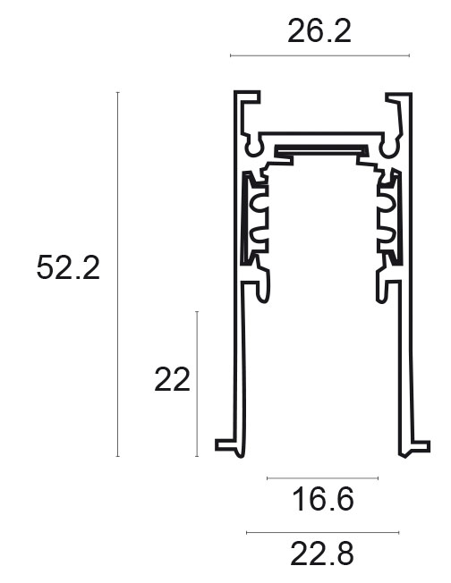 Магнитна релса 48V