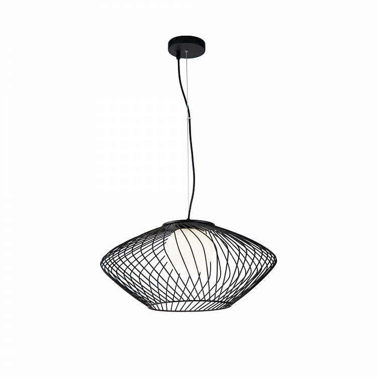 Модерна висяща лампа Maytoni Plec P364PL-01B