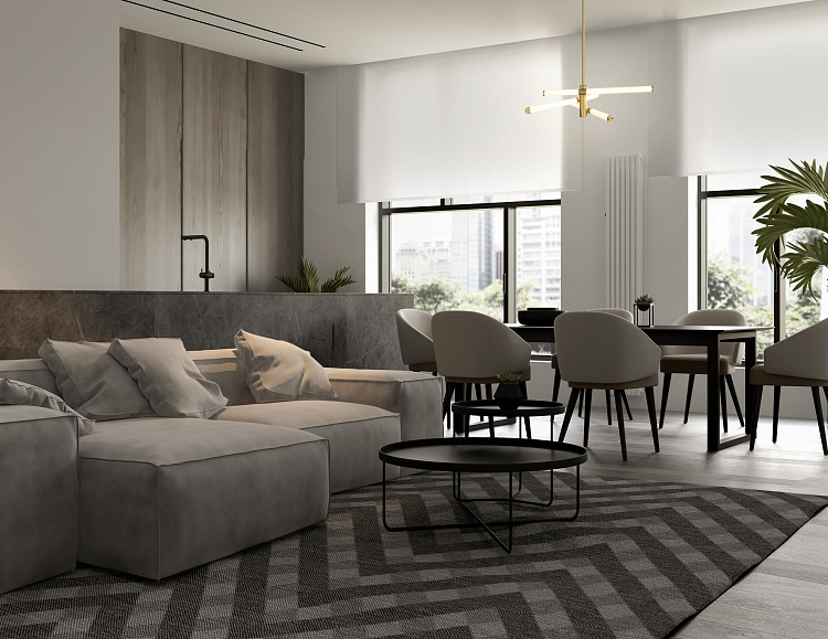 Модерна висяща лампа Maytoni Axis MOD106PL-L28G3K