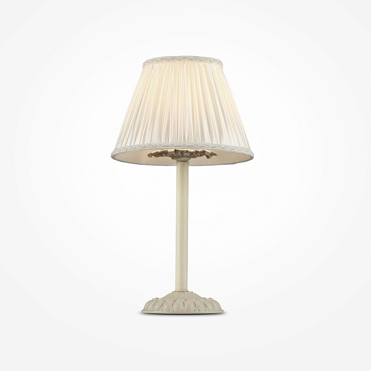 Класическа настолна лампа Maytoni Olivia ARM326-00-W