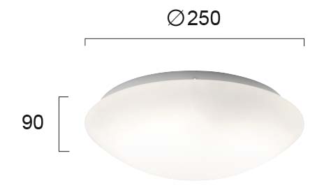 Плафон D:250 Disc
