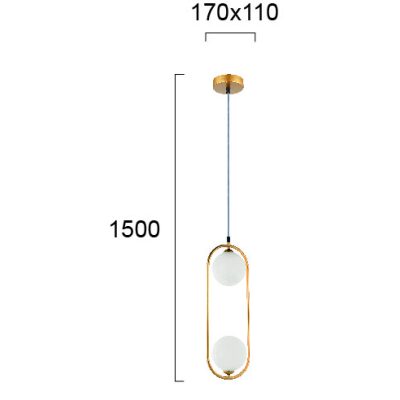 2/светлини Gold Fancy