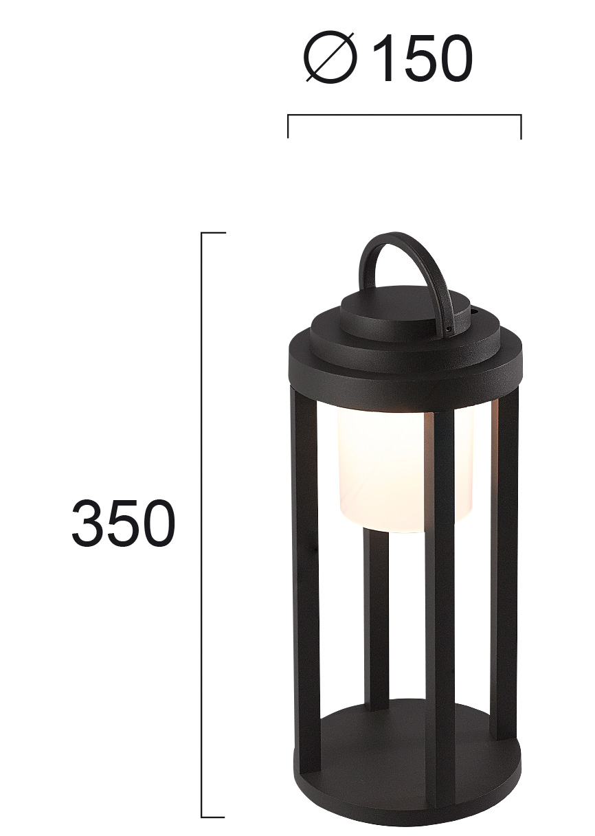 Външно осветление H:350 Kalimnos