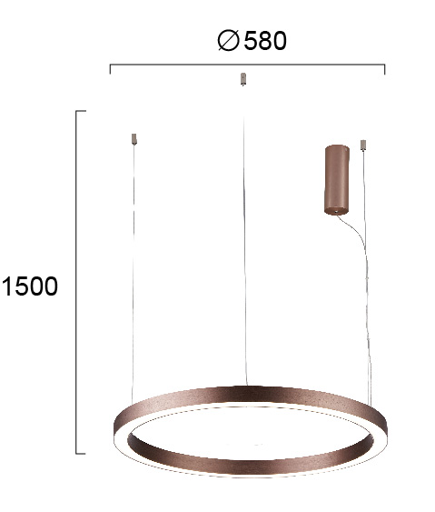 Пендел D:580 Choco