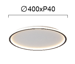 Плафон D:400 Arla
