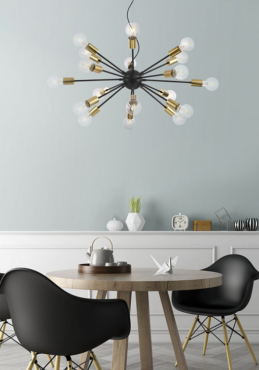 Висулна лампа Maytoni Loft Jackson T546PL-18B