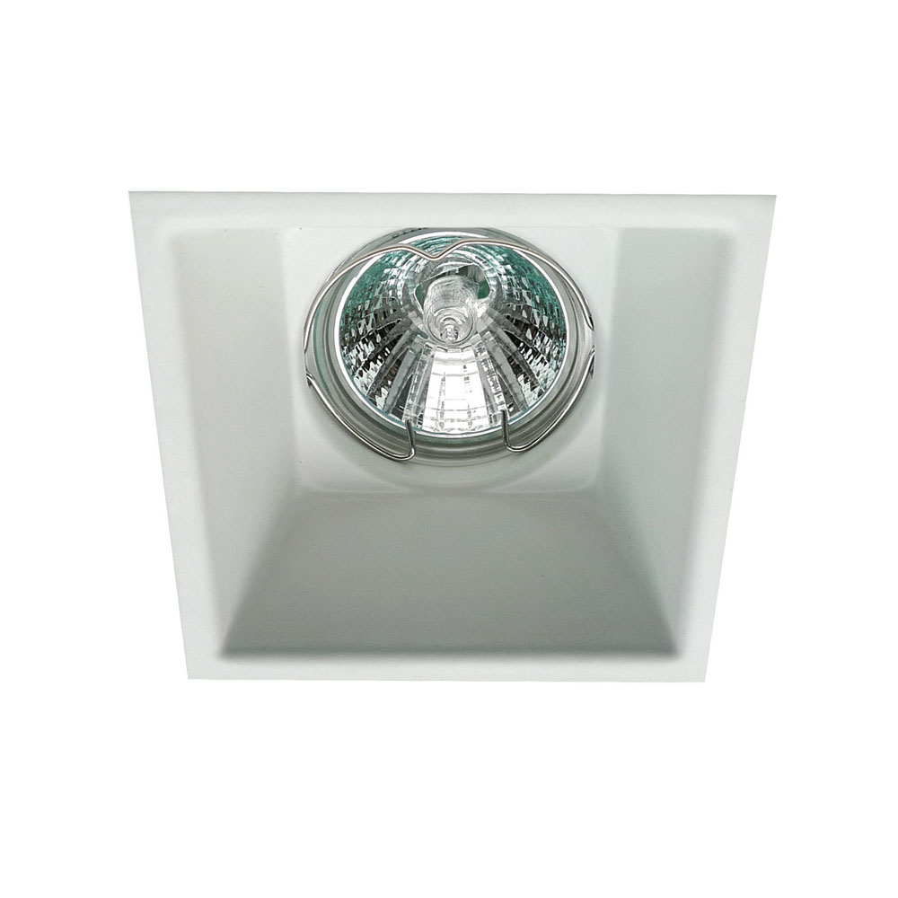 Осветително тяло да вграждане, квадрат вдлъбнат White Rob Осветително тяло да вграждане