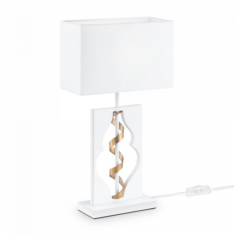 Настолна лампа Maytoni Classic Intreccio ARM010-11-W