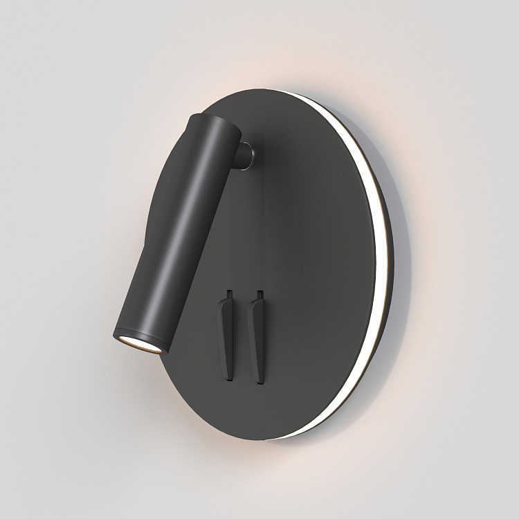 Техническа стенна лампа Maytoni Ios 176 C176-WL-01-6W-B