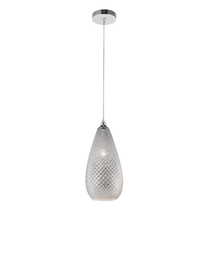 Пендел Boho – хром/прозрачен