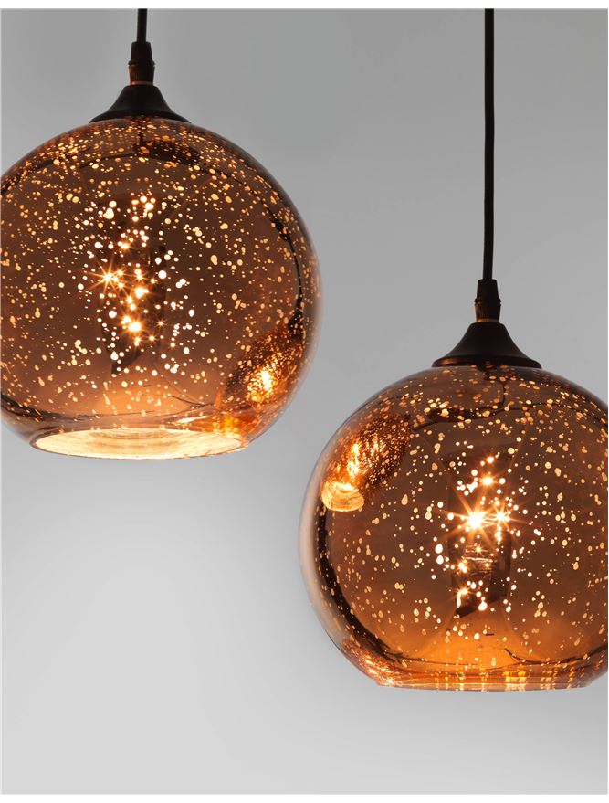 Полилей Blaze – мед/черен