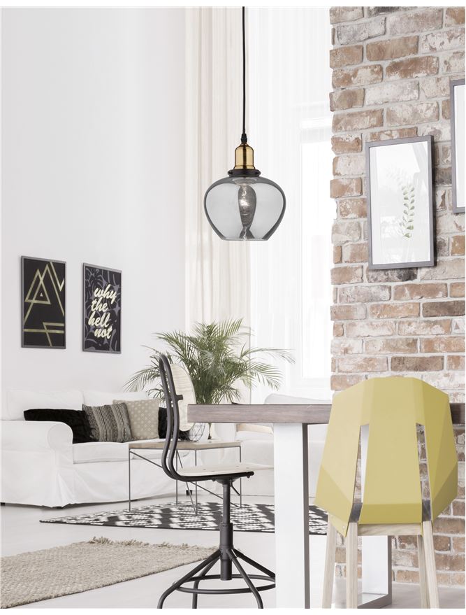 Пендел  Cedro – прозрачен/черен