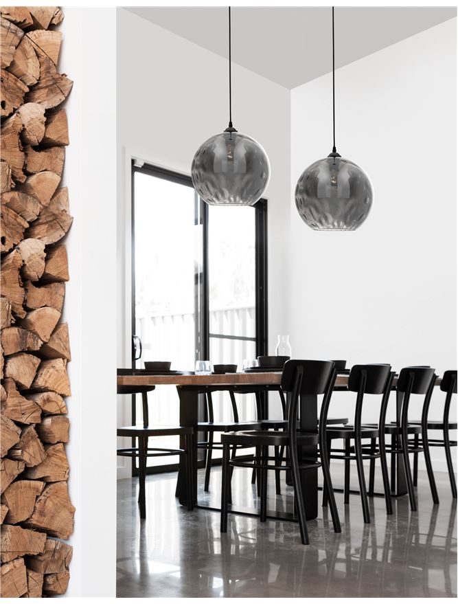 Пендел Jerardo – прозрачен/черен