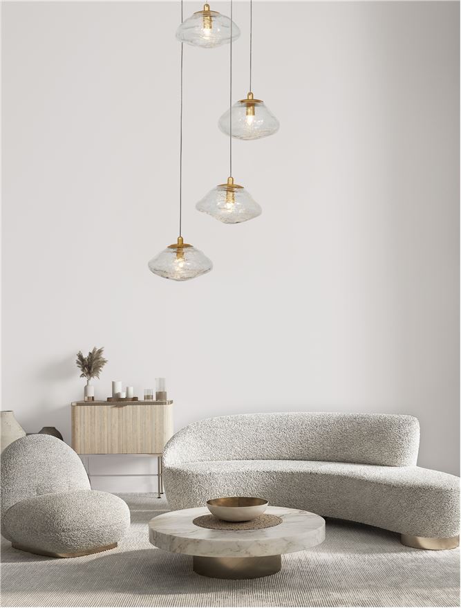 Полилей KING – злато/прозрачен