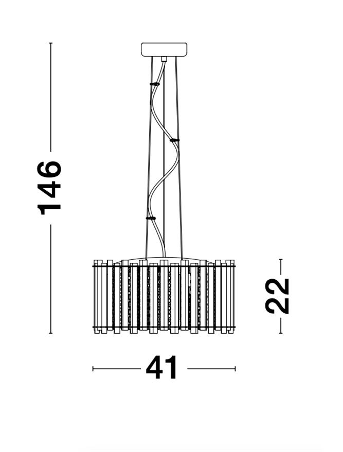 Полилей ELEMENT – хром/прозрачен