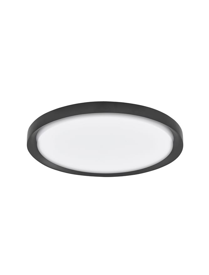 Плафониера „Седи“ - черен Плафониера TROY – черен/бял