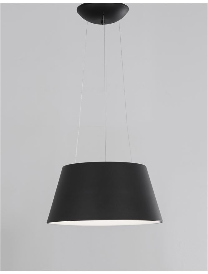 Полилей VOLCANO – черен/бял