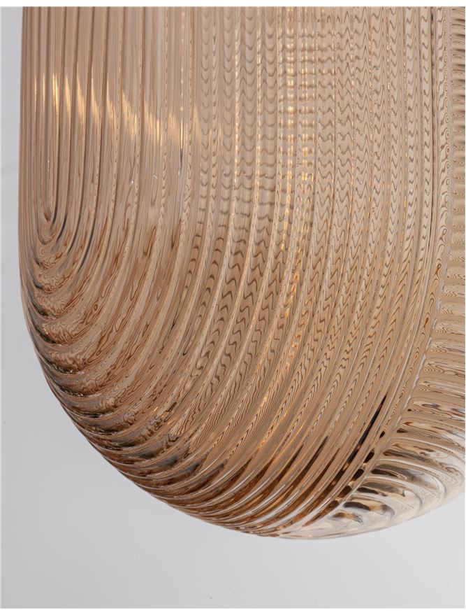 Пендел Athena – мед/прозрачен