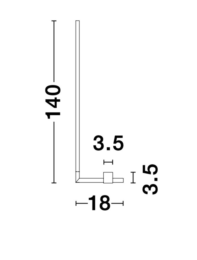 Лампион Raccio – черен/