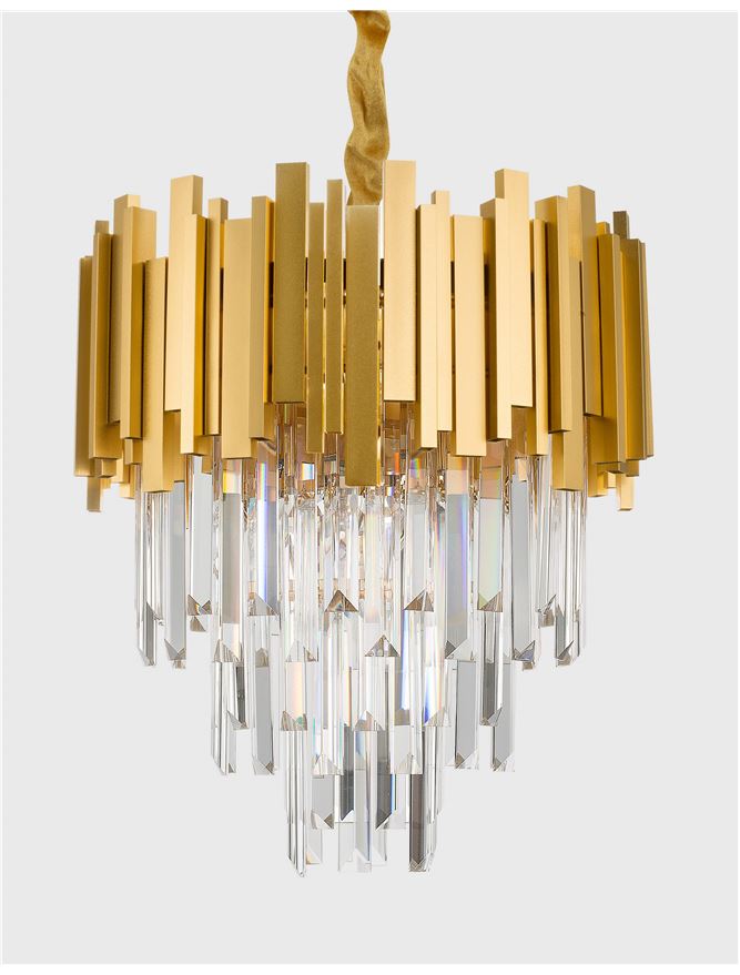 Полилей GRANE – злато/прозрачен