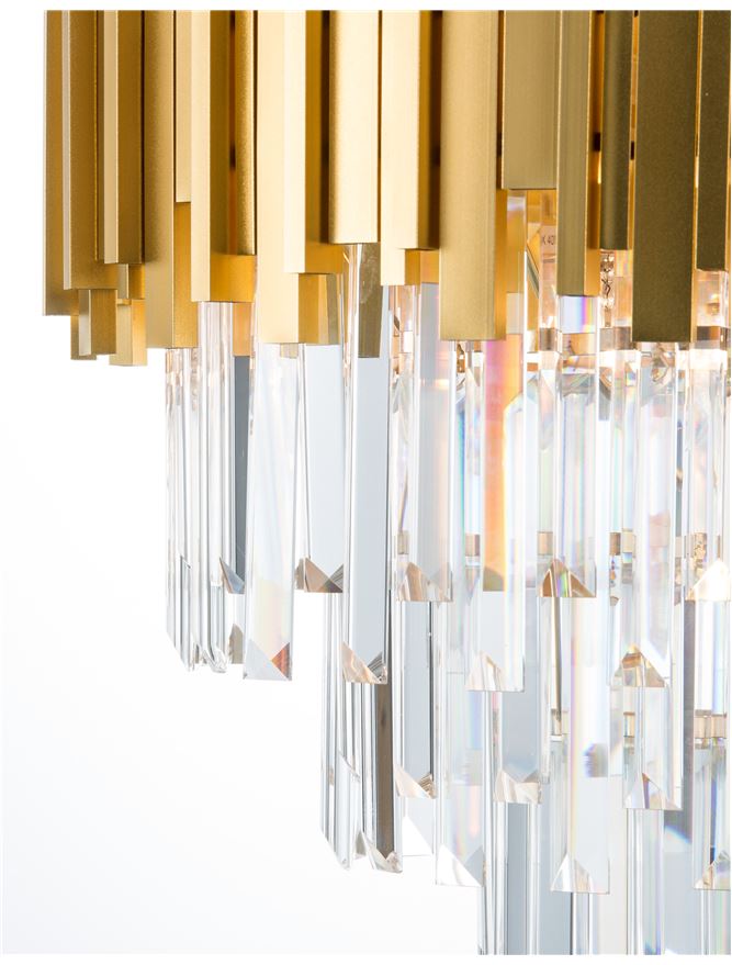 Полилей GRANE – злато/прозрачен