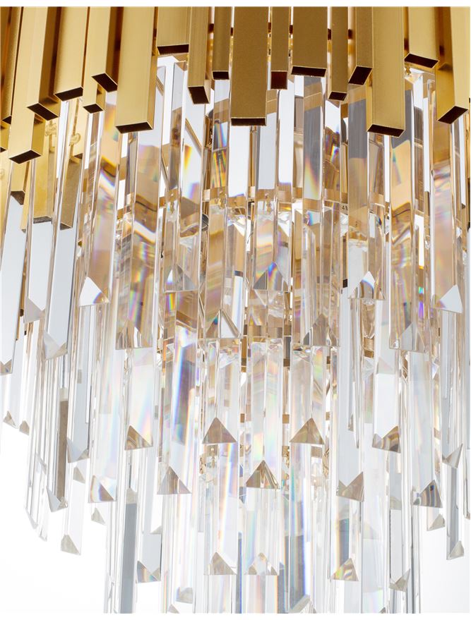 Полилей GRANE – злато/прозрачен