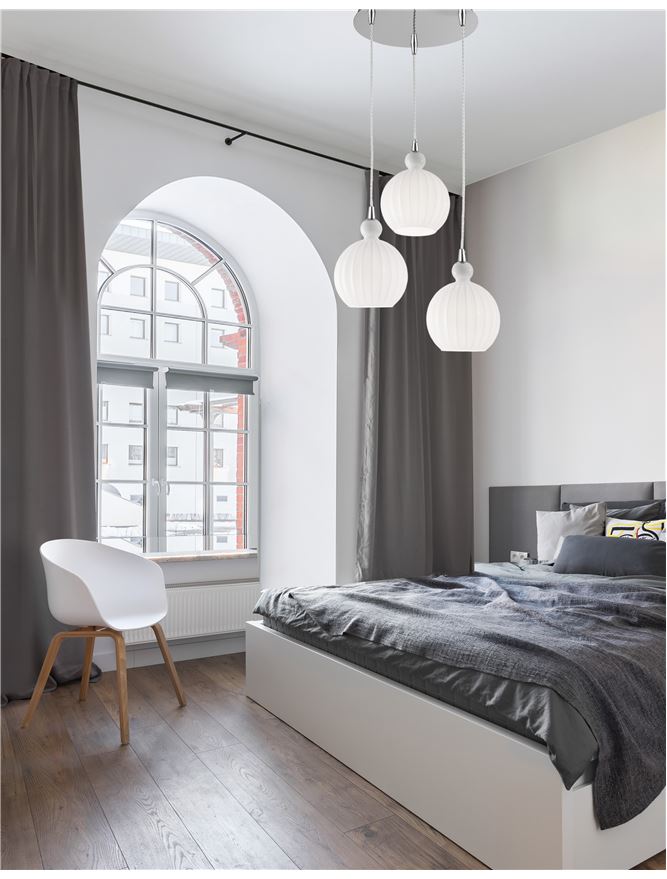 Полилей Odell – хром/бял