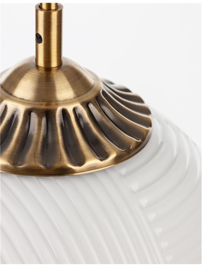 Пендел Athena – злато/бял