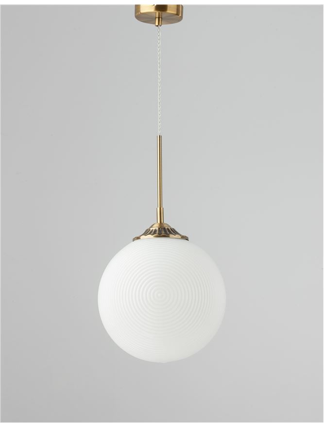 Пендел Athena – злато/бял