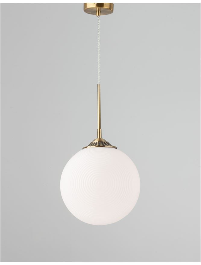 Пендел Athena – злато/бял