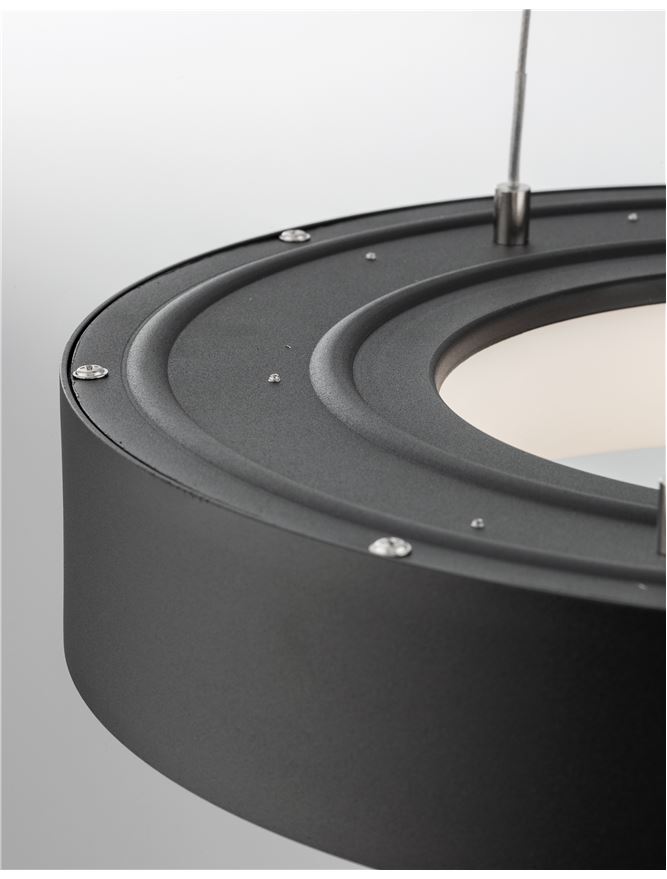 Полилей RANDO THIN – черен/бял