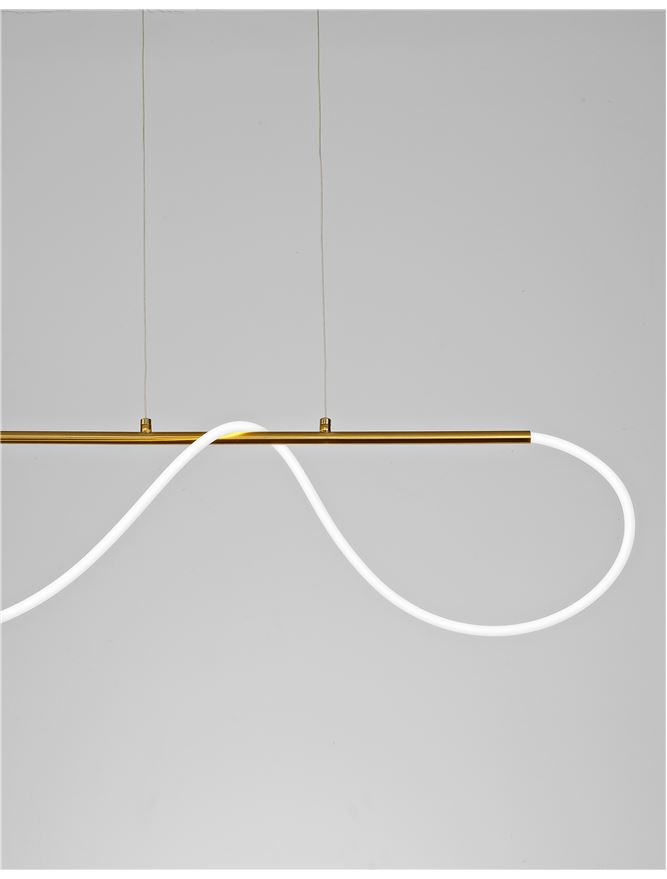 Полилей TIRIAC – злато/бял