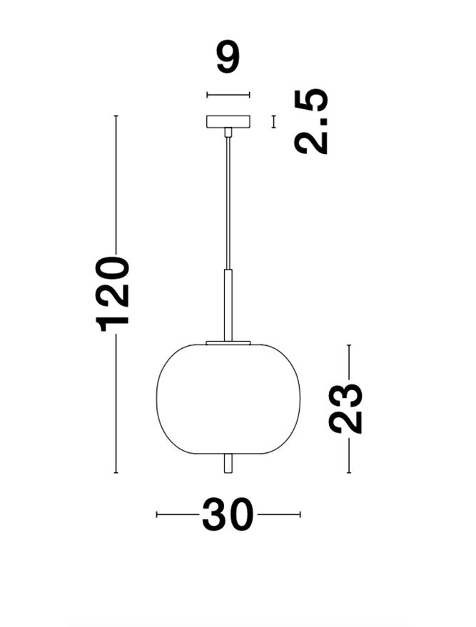Пендел  Lato – злато/бял