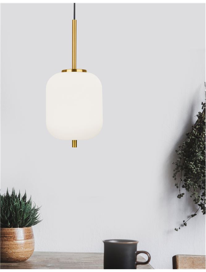 Пендел Lato – бял/злато