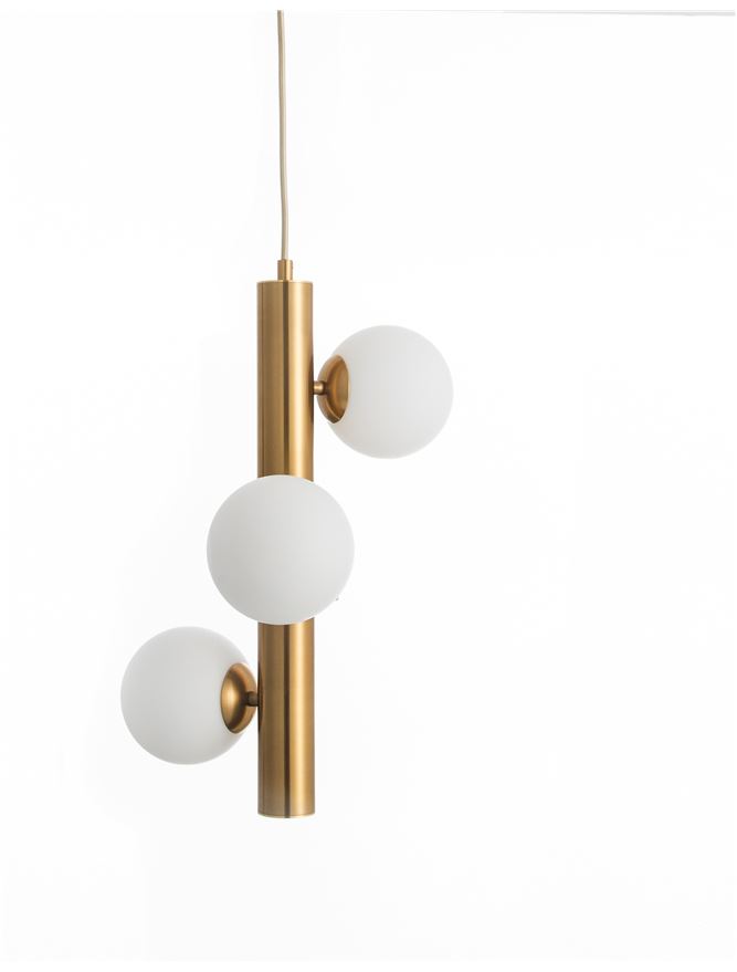 Полилей Jaklin – злато/бял