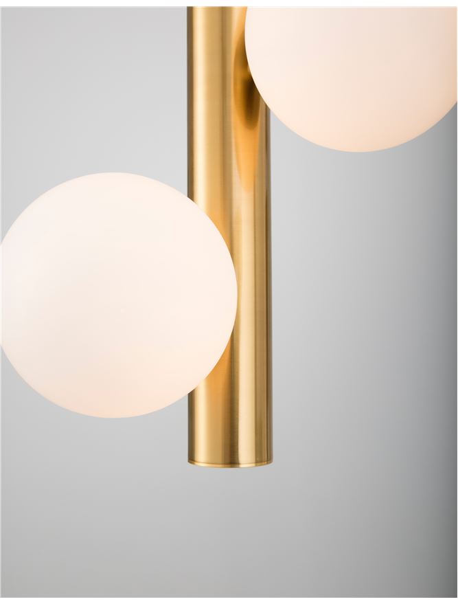 Полилей Jaklin – злато/бял