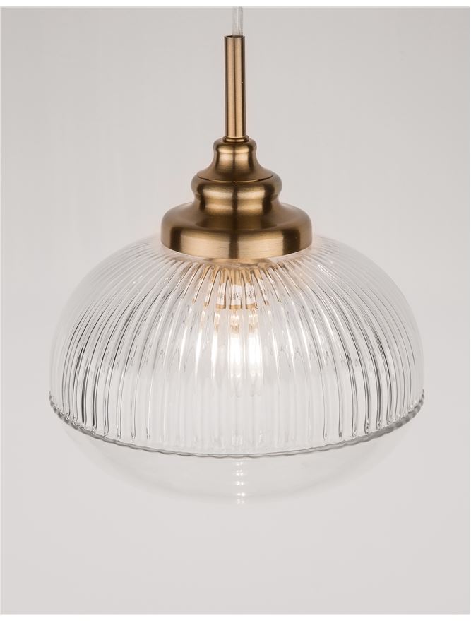 Пендел MOND – злато/прозрачен