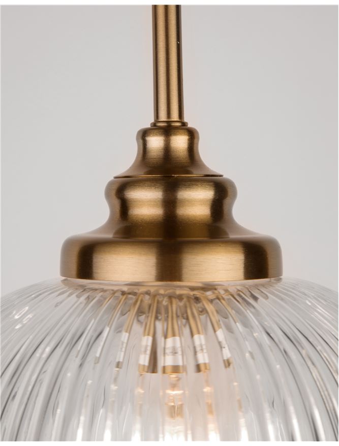 Пендел MOND – злато/прозрачен