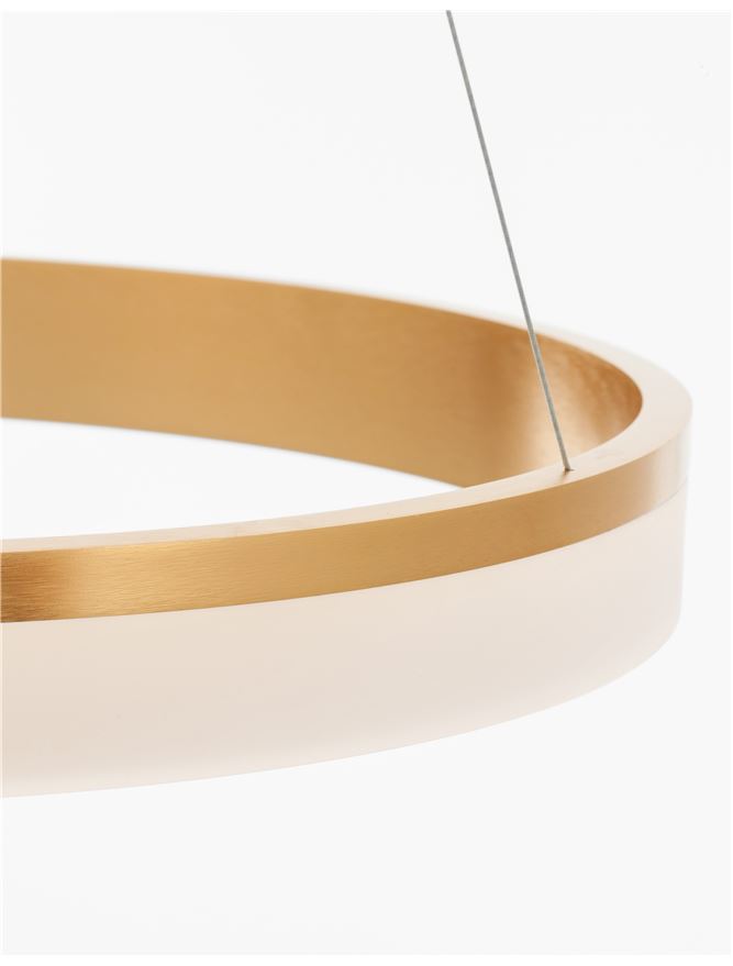 Полилей Courtez – злато/бял