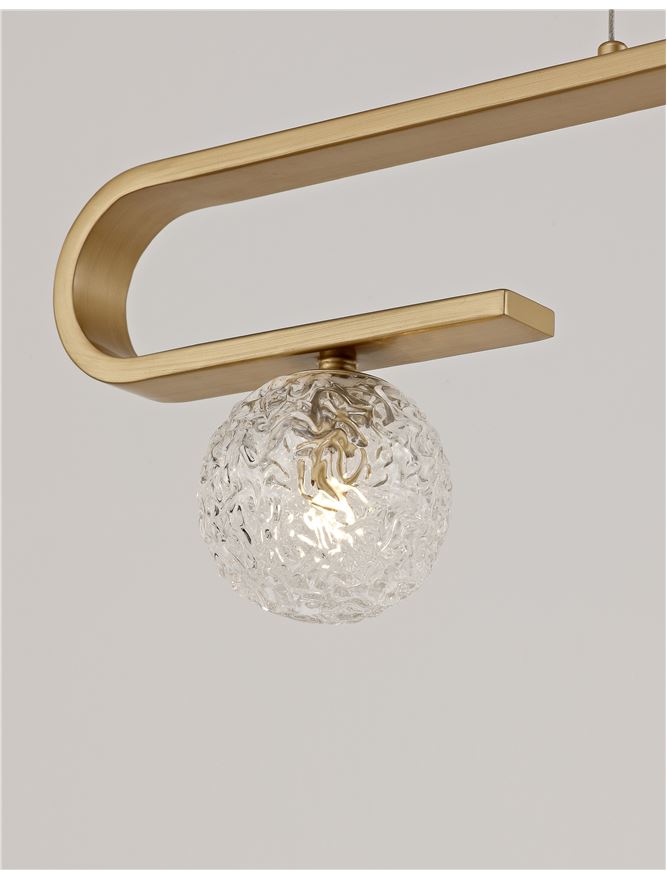 Полилей Mirano – злато/бял