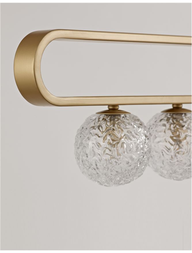 Полилей Mirano – злато/бял