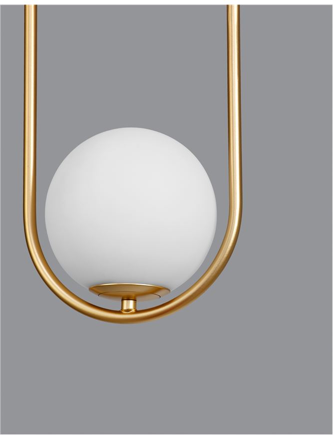 Пендел  Obitar – злато/бял