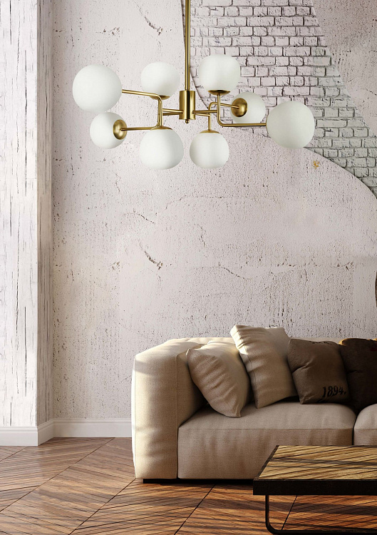 Модерен полилей Maytoni Erich MOD221-PL-08-G