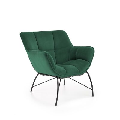 Кресло - тъмно зелен