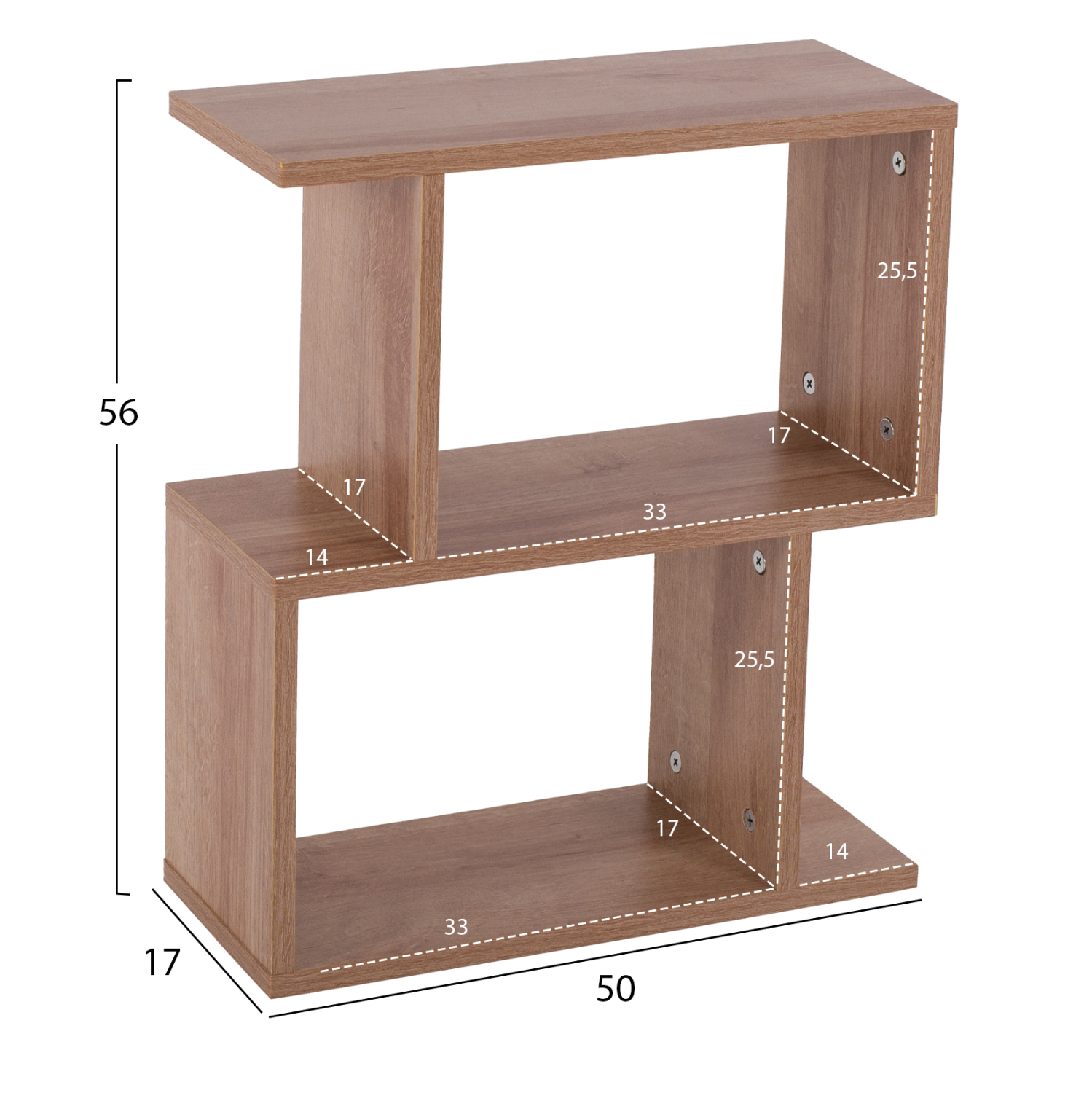 Помощна маса цвят натурал