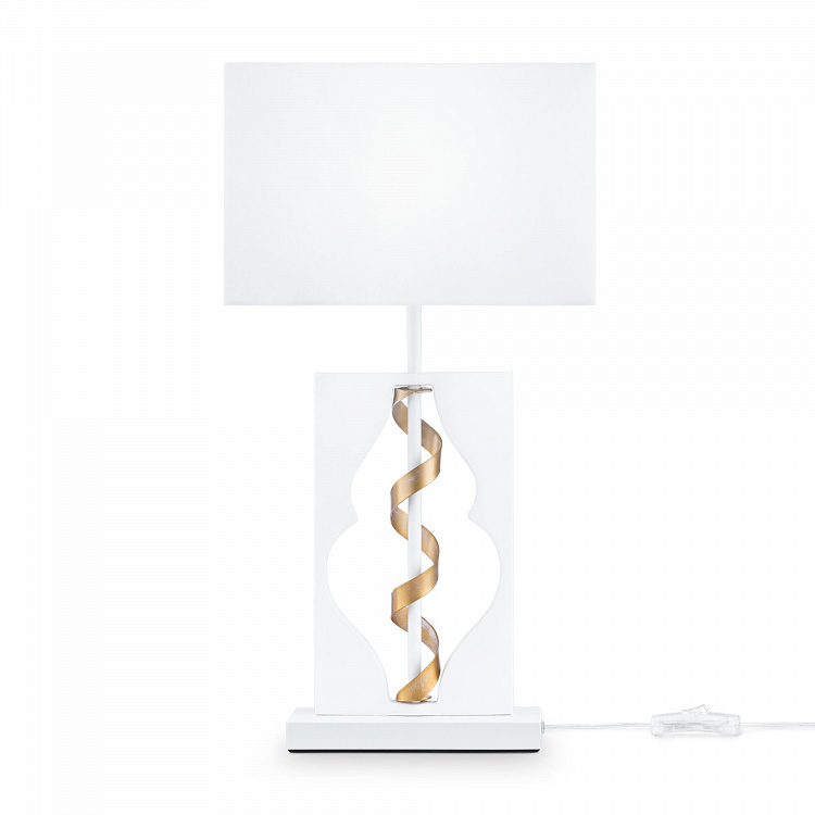 Настолна лампа Maytoni Classic Intreccio ARM010-11-W