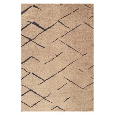 160х230 -  цвят кафяв-черен