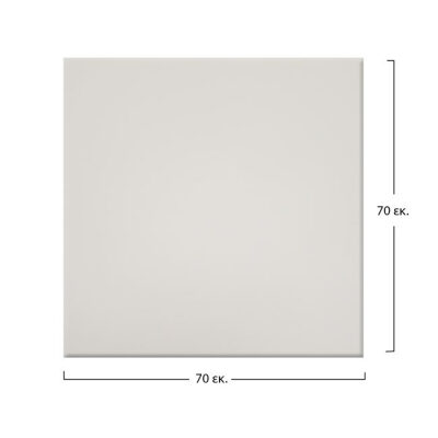 Верзалитов плот 70х70 - бял цвят